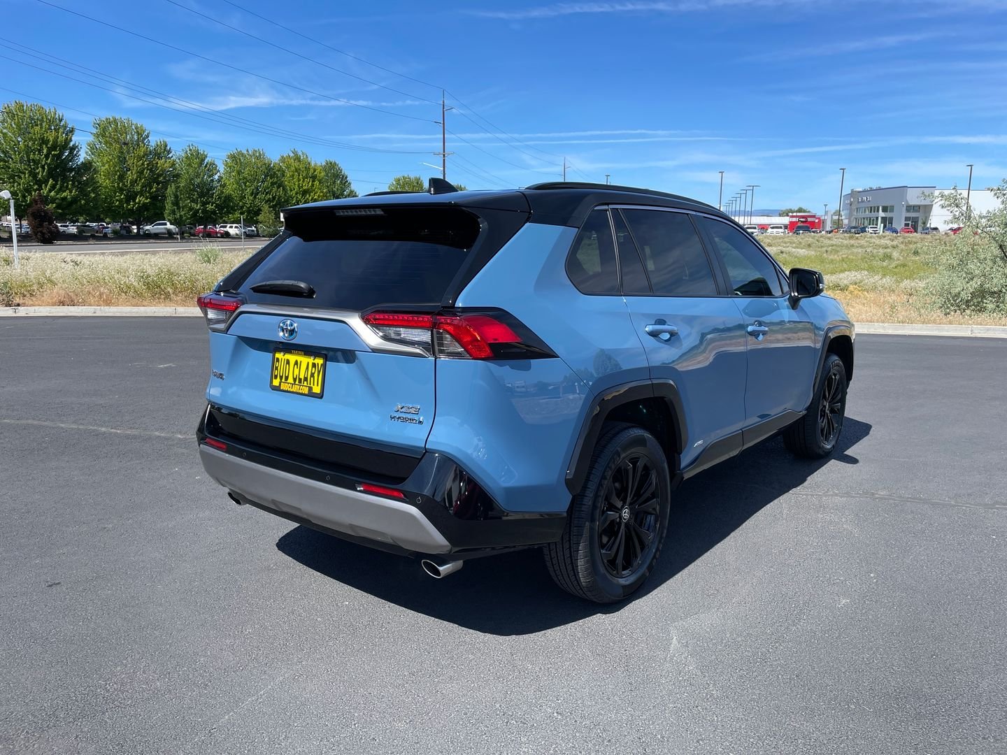 Certified Used 2023 Blue Toyota XSE image 3