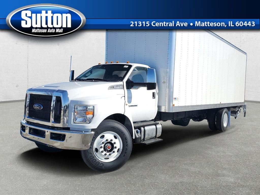 New 2026 Oxford White Ford F-650 Diesel Straight Frame image 1