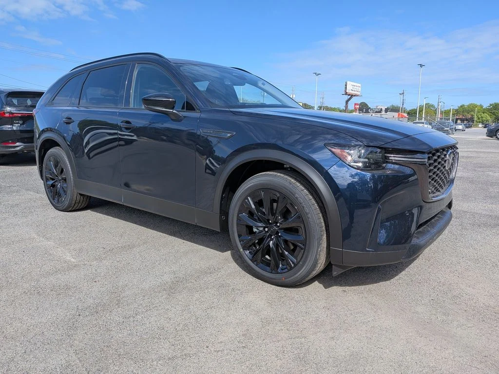 New 2026 Deep Crystal Blue Mica Mazda 3.3 Turbo Premium Sport AWD image 2