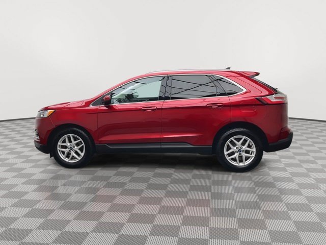 Used 2021 Rapid Red Metallic Tinted Clearcoat Ford SEL image 38