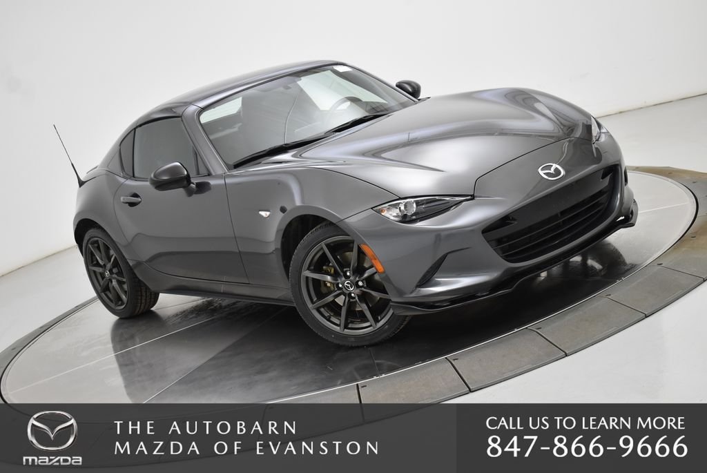 Used 2017 Mazda MX-5 Miata RF Club with VIN JM1NDAL73H0101828 for sale in Evanston, IL