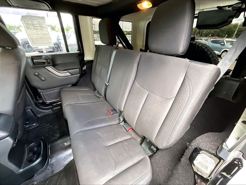 Used 2017 Black Clearcoat Jeep Unlimited Sport image 14