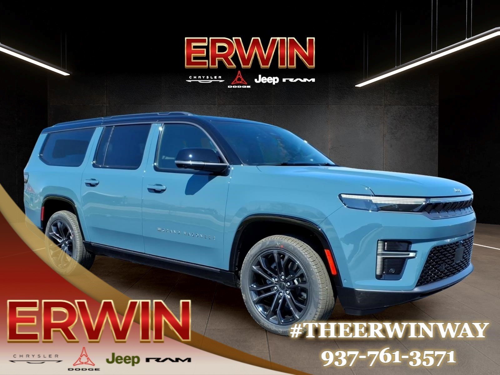 New 2026 Steel Blue Exterior Paint Jeep Summit Obsidian image 1