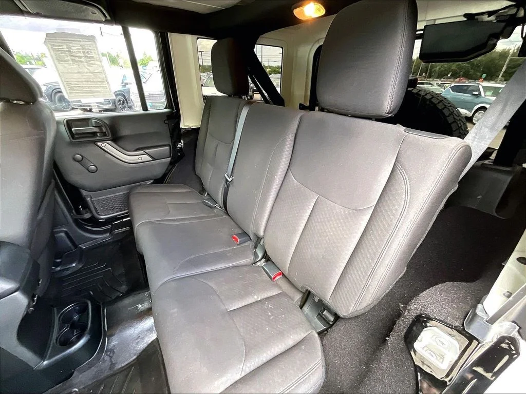 Used 2017 Black Clearcoat Jeep Unlimited Sport image 14