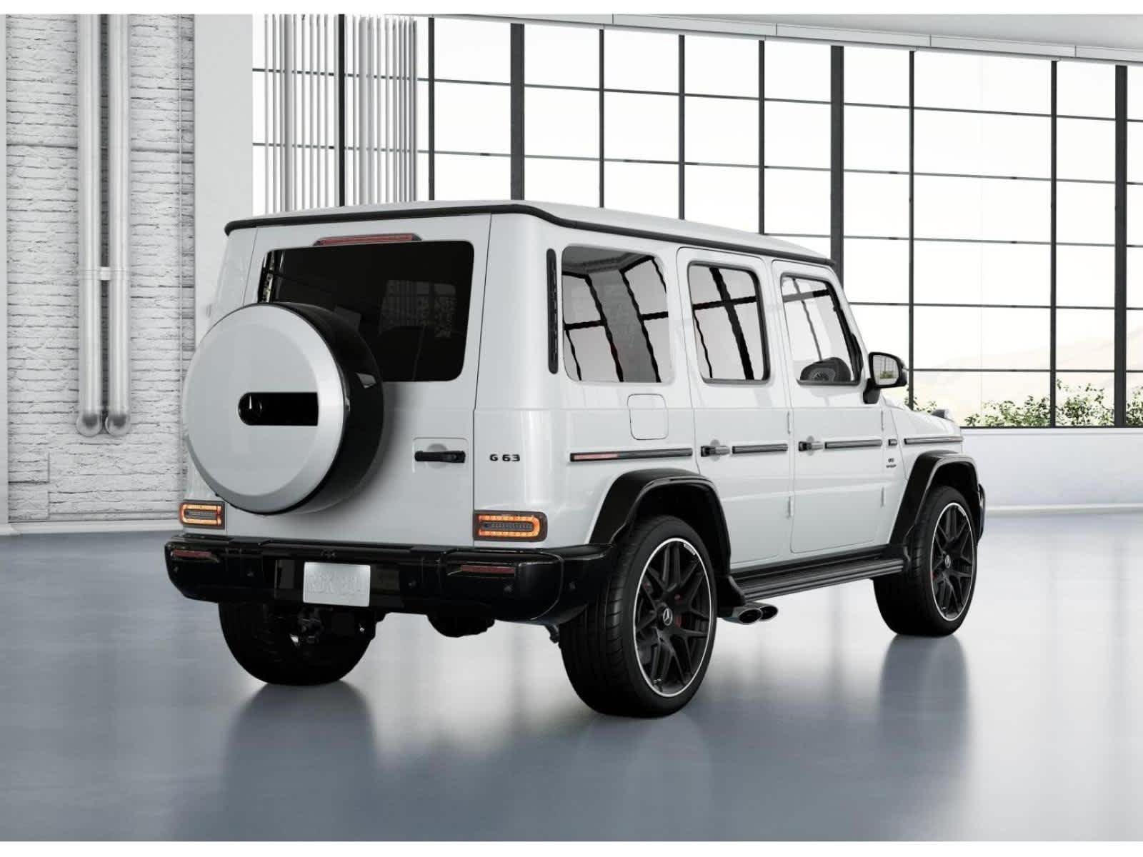 New 2026 MANUFAKTUR Moonlight White Metallic Mercedes-Benz AMG® G 63 SUV image 61