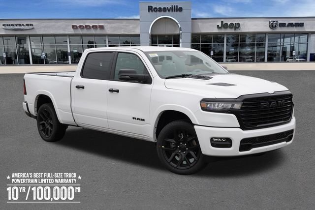 New 2026 Bright White Clear-Coat Exterior Paint RAM Laramie image 1