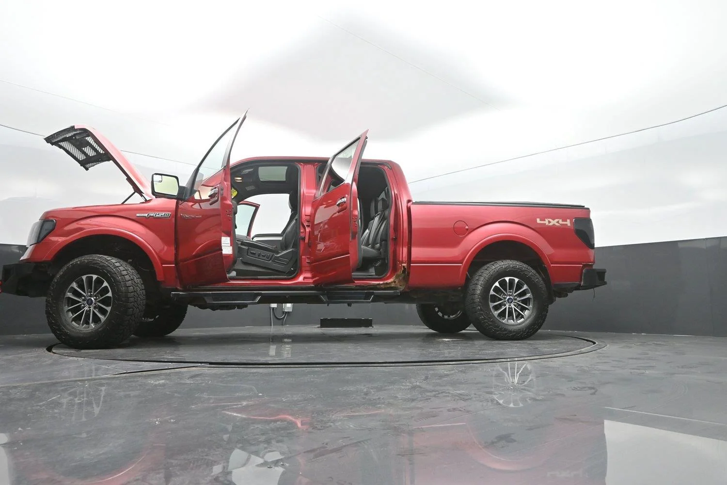 Used 2012 Red Candy Metallic Tinted Clearcoat Ford Lariat image 50