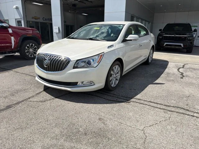 Used 2014 White Buick Leather Group image 2