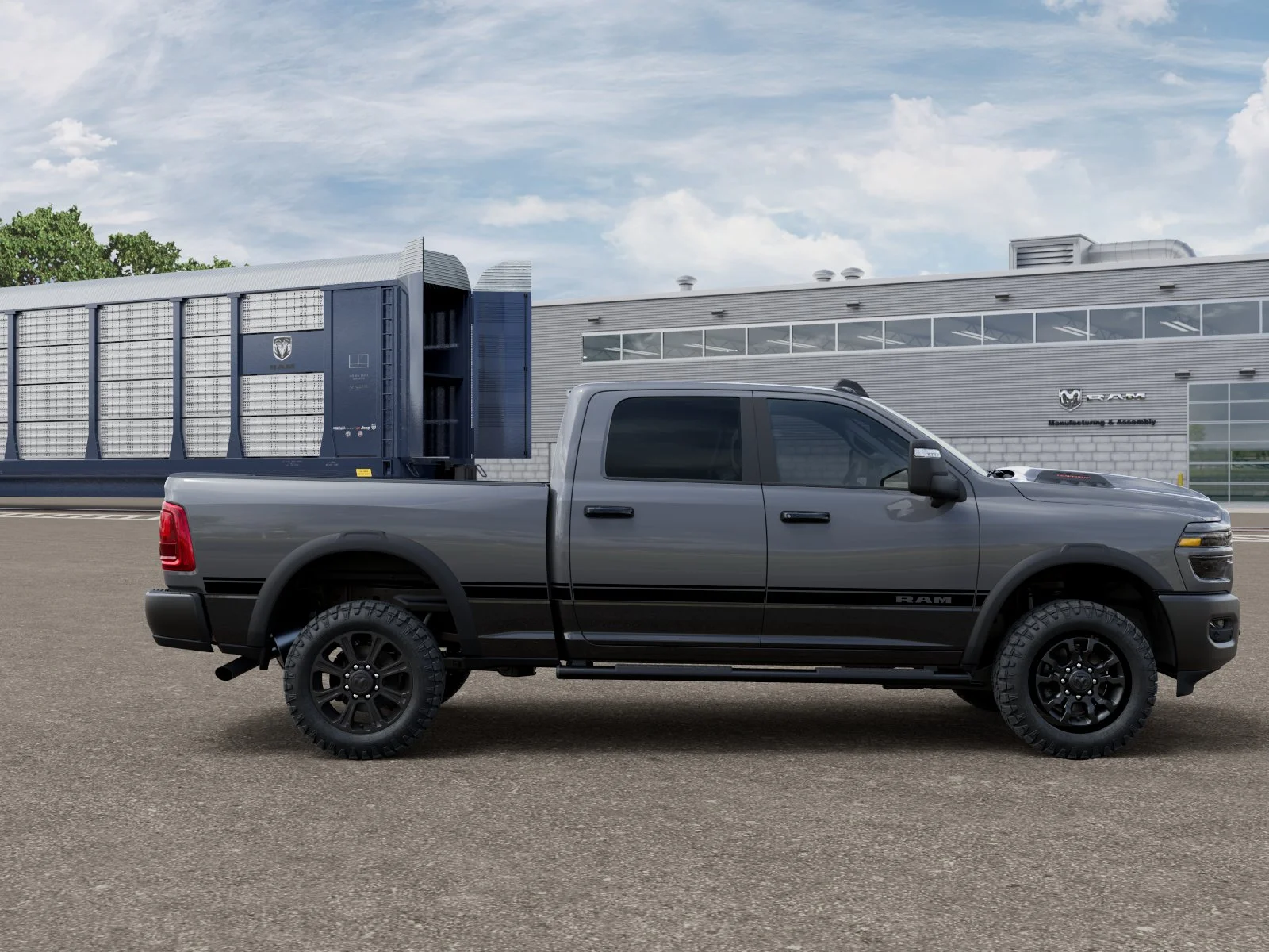 New 2026 Ceramic Gray Clear-Coat Exterior Paint RAM  image 12