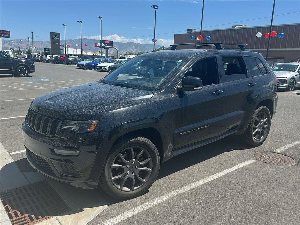 Used 2021 Diamond Black Crystal Pearlcoat Jeep High Altitude image 1