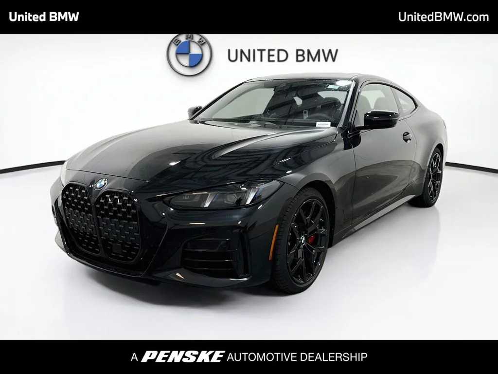 New 2027 Black Sapphire Metallic BMW 430i xDrive image 1