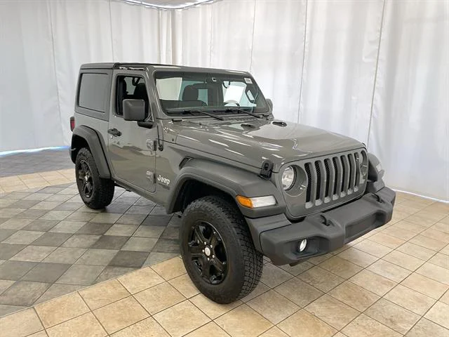 Used 2021 GRAY Jeep Sport image 35