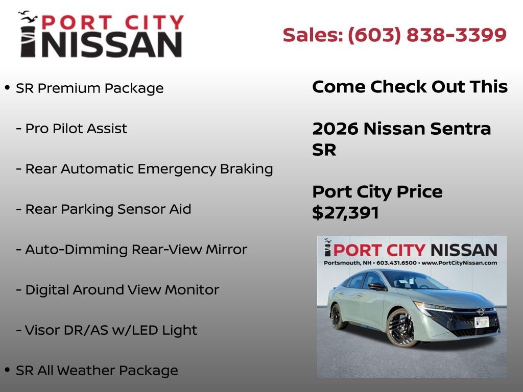 2026 Nissan Sentra SR - Photo 12