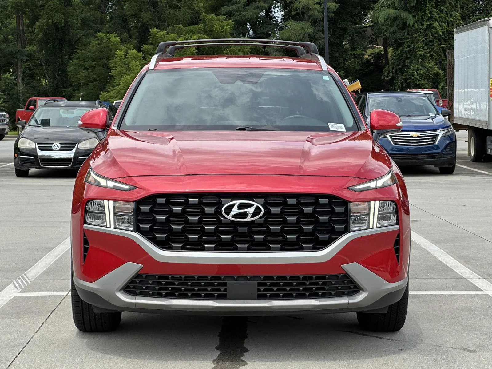 Used 2023 Calypso Red Hyundai SEL image 2