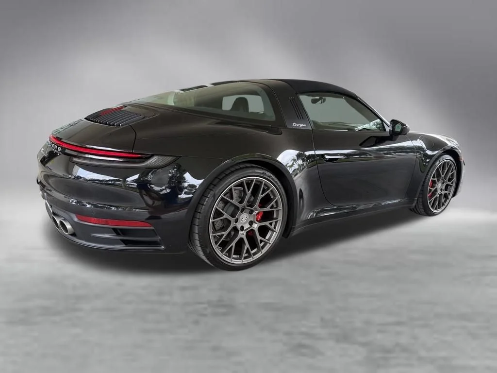 Used 2021 Black Porsche Targa 4S image 5