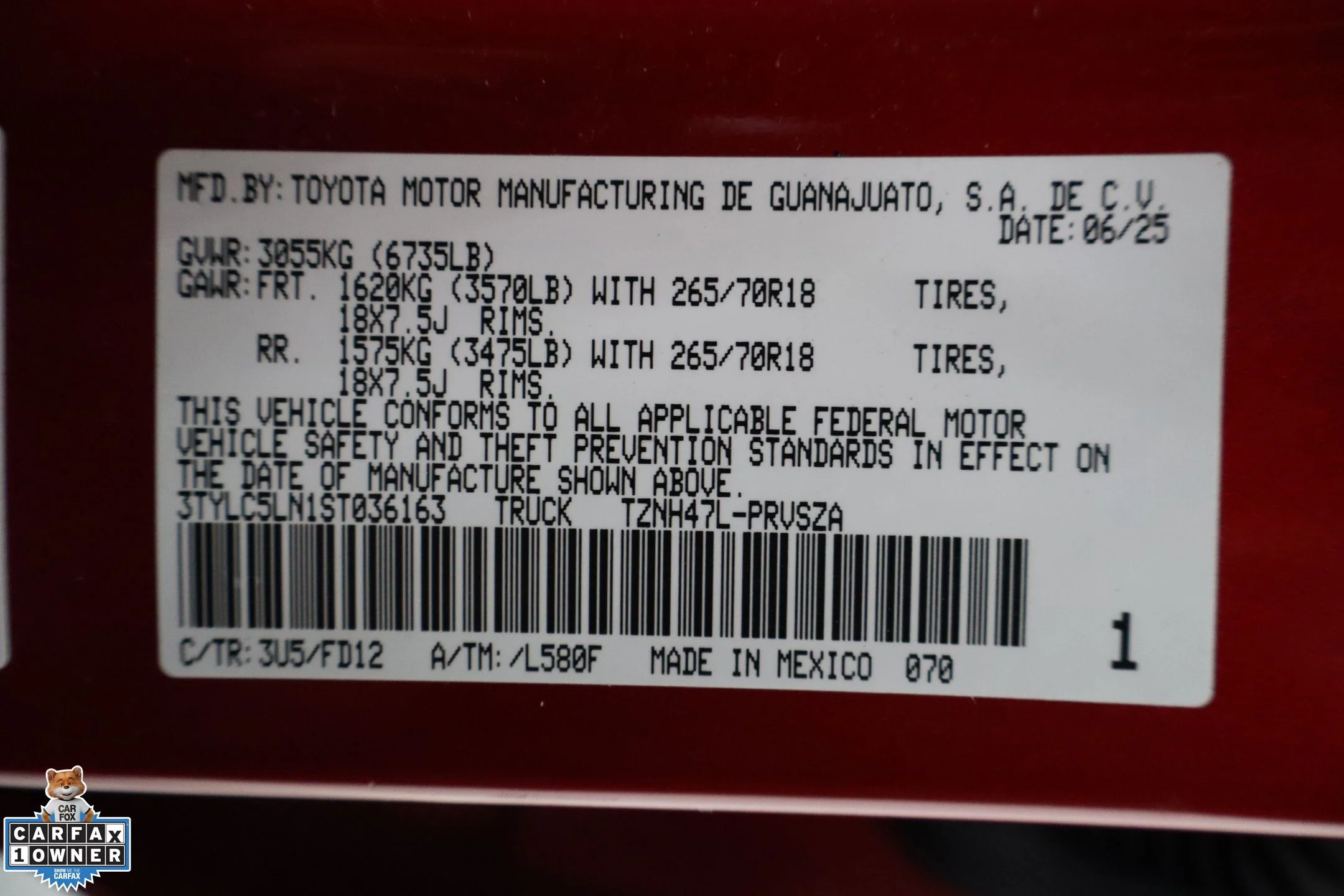 Used 2025 Red Toyota TRD Off Road image 30