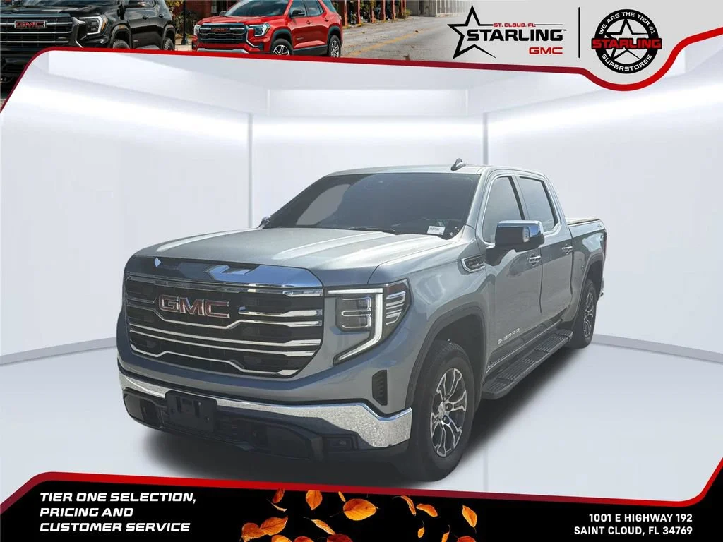 Used 2024 Sterling Metallic GMC SLT image 1