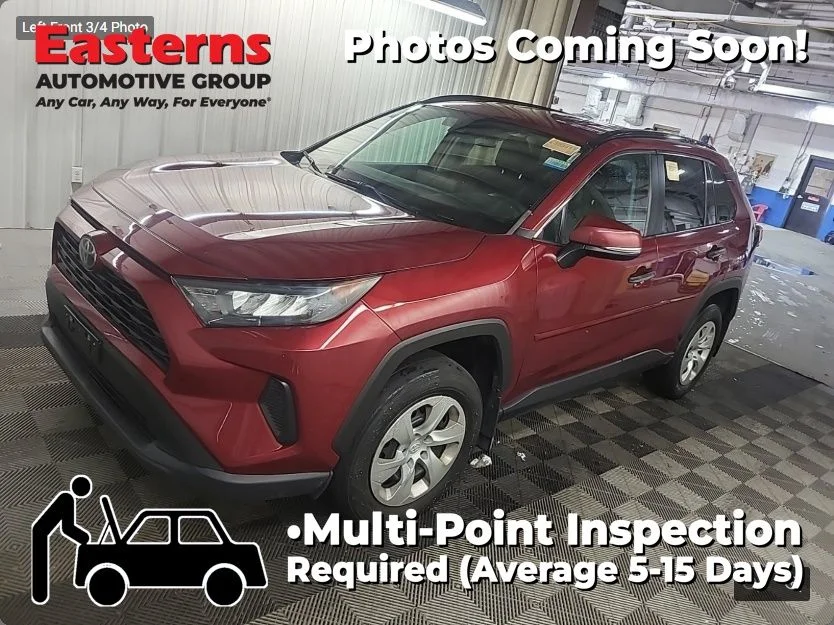 Used 2021 Red Toyota LE image 1