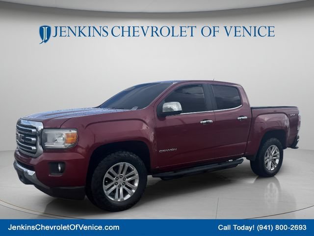 Used 2018 RED QUARTZ TINTCOAT GMC 4WD SLT image 11
