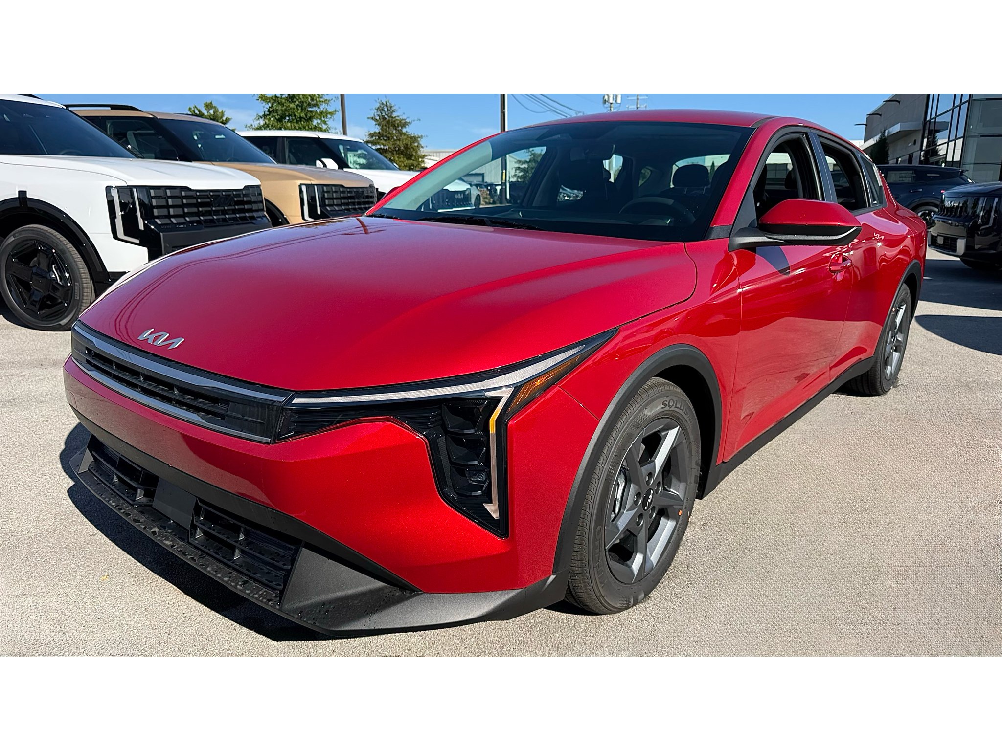 New 2026 Currant Red Kia LXS image 27