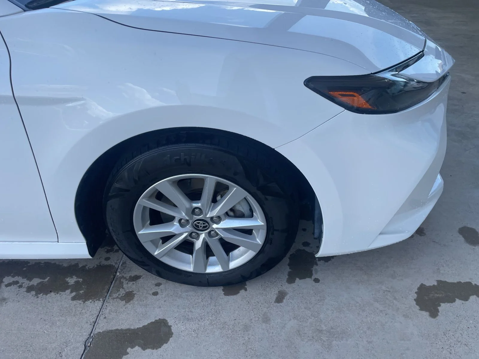Used 2025 White Toyota LE image 6