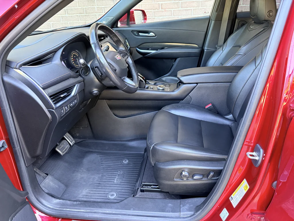Used 2021 Red Cadillac AWD Sport image 12