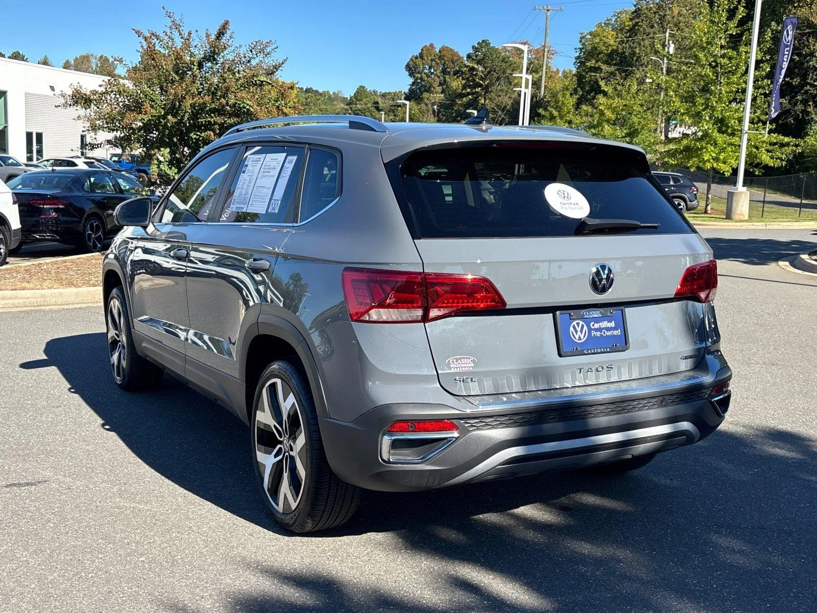 Certified Used 2023 Pure Gray Volkswagen SEL image 3