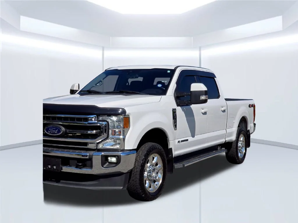 Used 2021 White Ford Lariat image 52