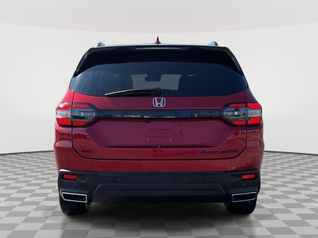 Certified Used 2025 Radiant Red Metallic II Honda Black Edition image 4