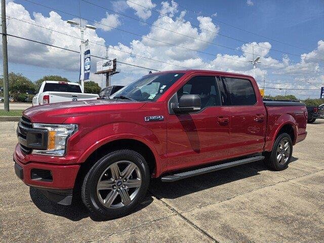 Used 2020 Rapid Red Metallic Tinted Clearcoat Ford XLT image 9