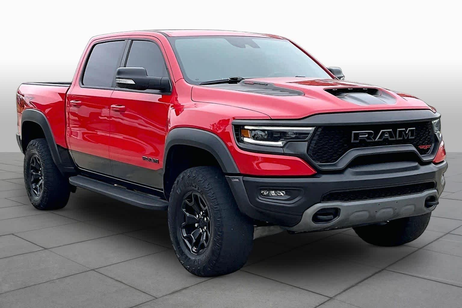 Used 2022 Flame Red Clearcoat Ram TRX image 3