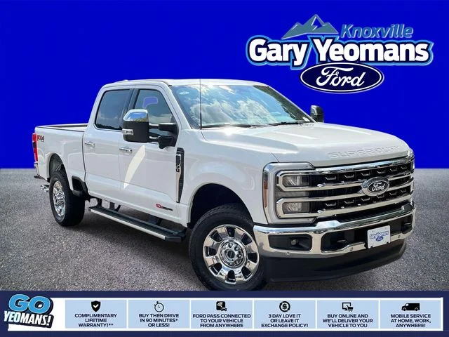 New 2027 Star White Metallic Tri-Coat Ford F-350® Lariat® image 1