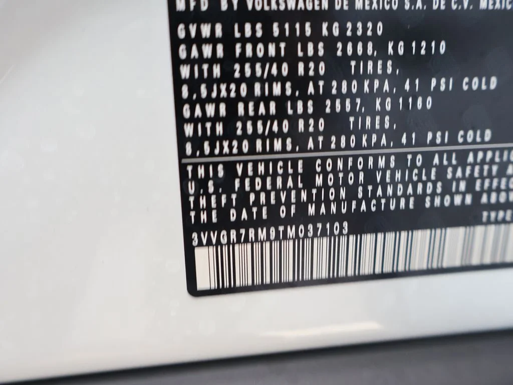 New 2026 White Volkswagen 2.0T SE R-Line Black image 42