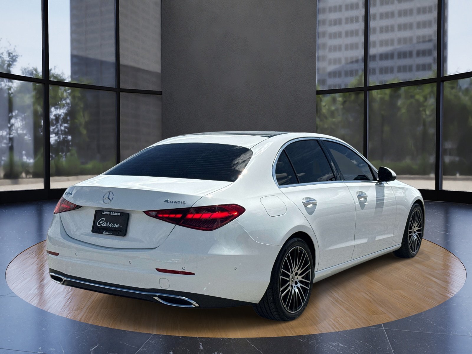 Used 2022 White Mercedes-Benz C 300 image 3