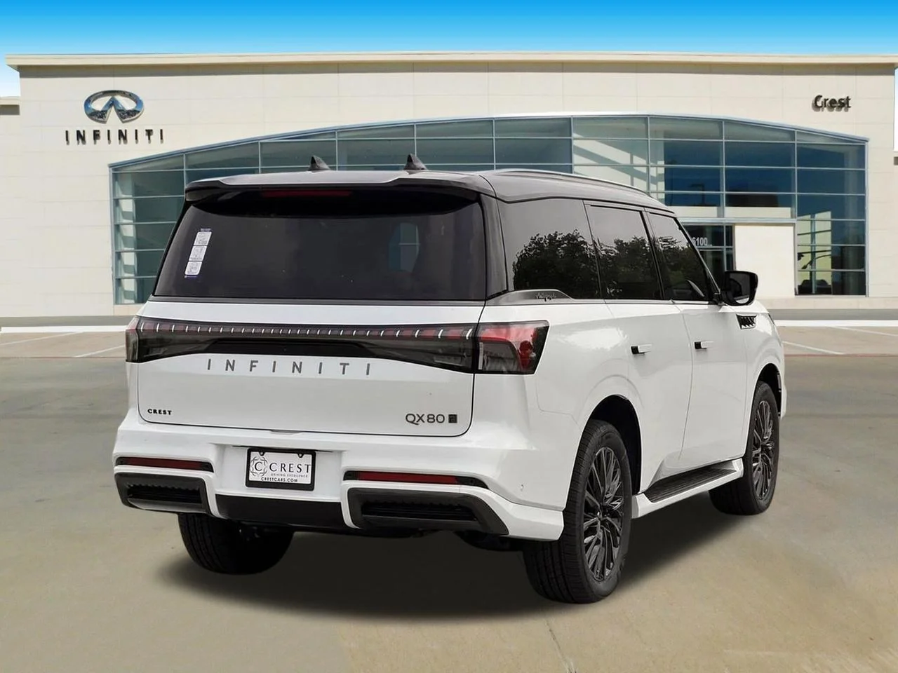 New 2026 2T RADIANT WHIT INFINITI Autograph 4WD image 3