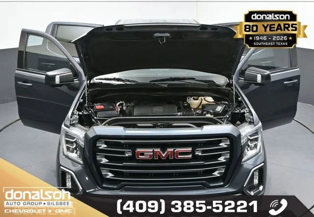 Used 2021 DARK SKY METALLIC GMC AT4 image 23