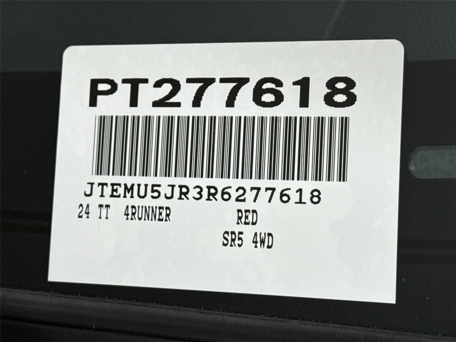 Certified Used 2024 Barcelona Red Metallic Toyota SR5 image 42