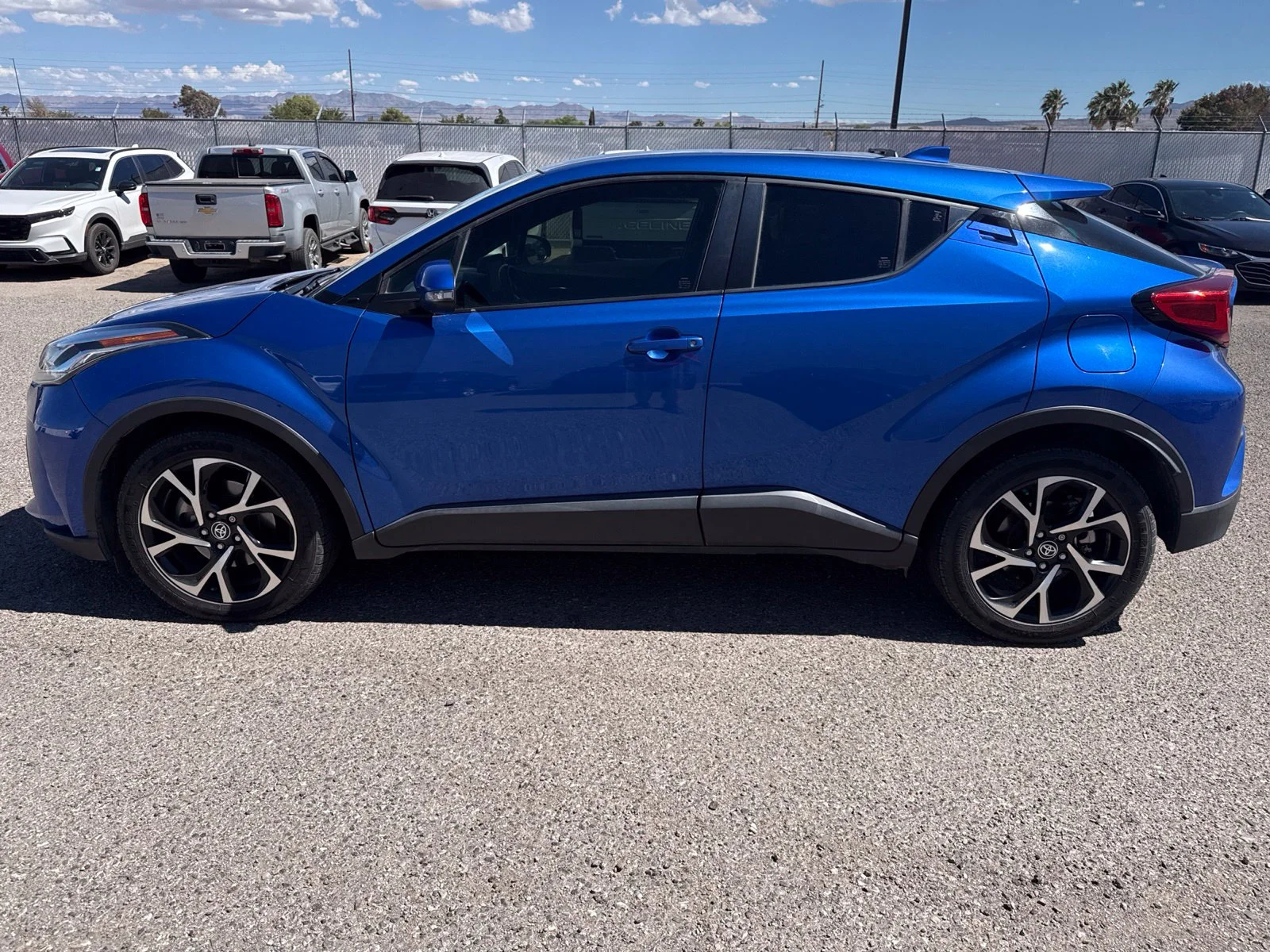 Used 2021 Blue Toyota XLE image 2