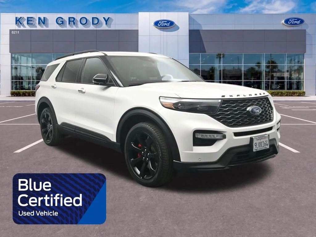 Certified Used 2023 White Ford ST image 1