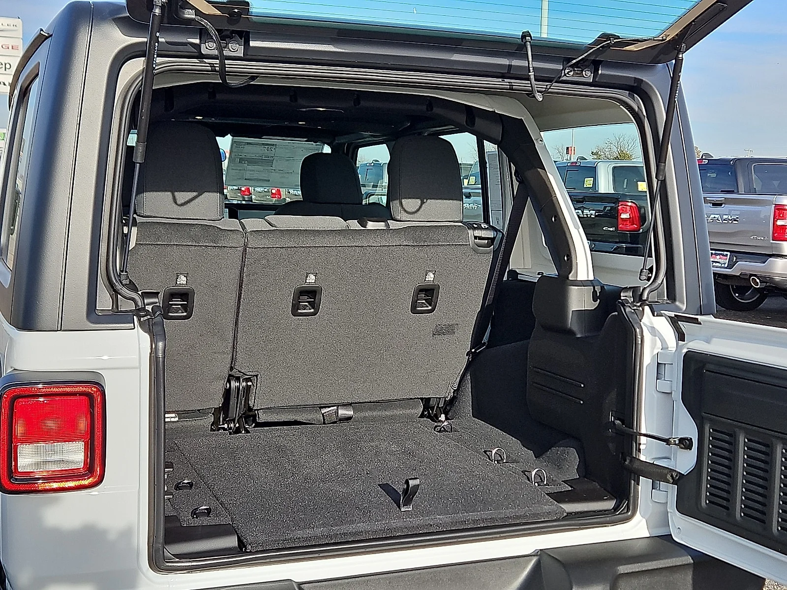 New 2026 Bright White Jeep 4-DOOR SPORT image 6