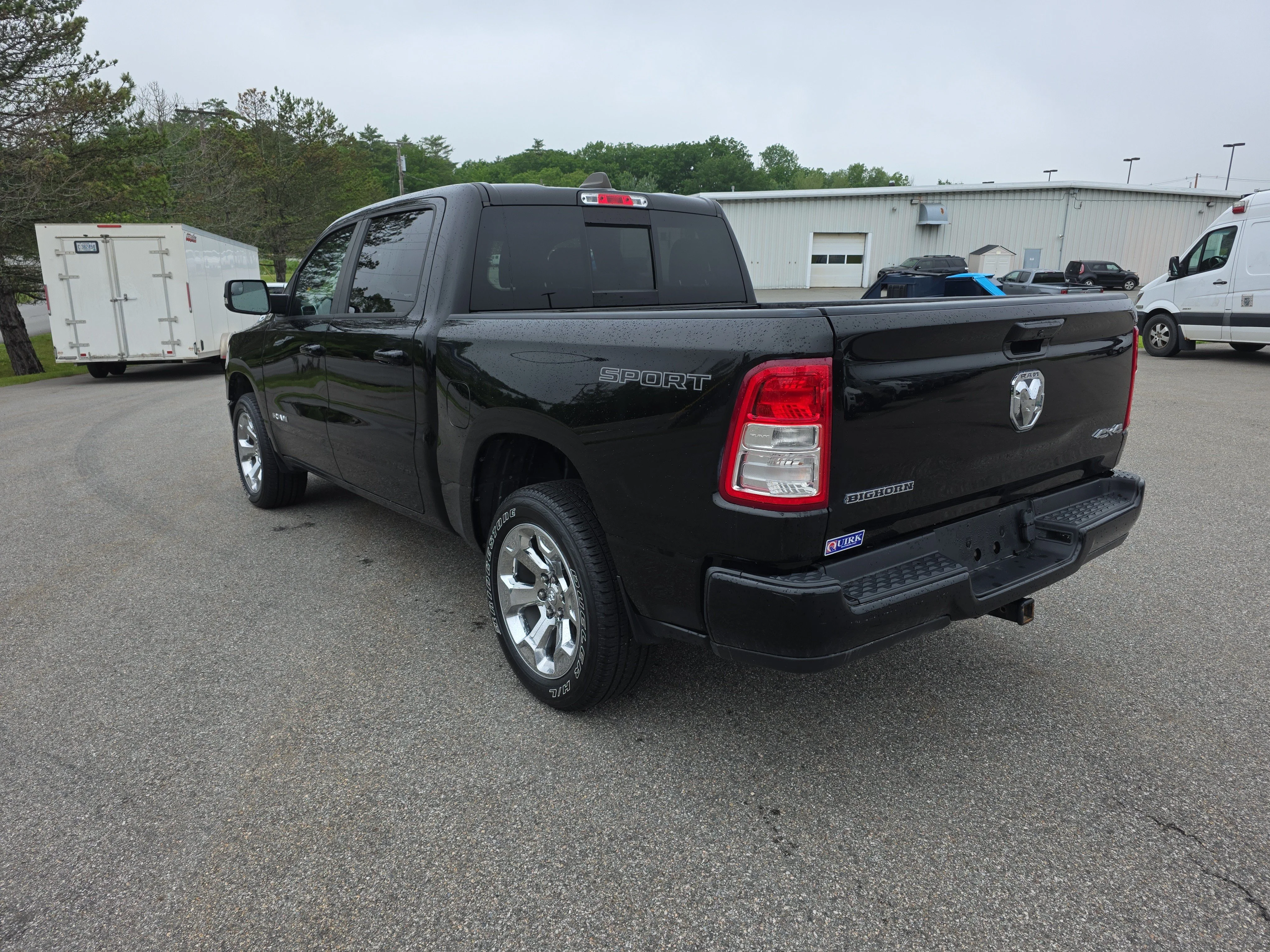 Used 2022 Diamond Black Crystal Pearlcoat Ram Big Horn image 3