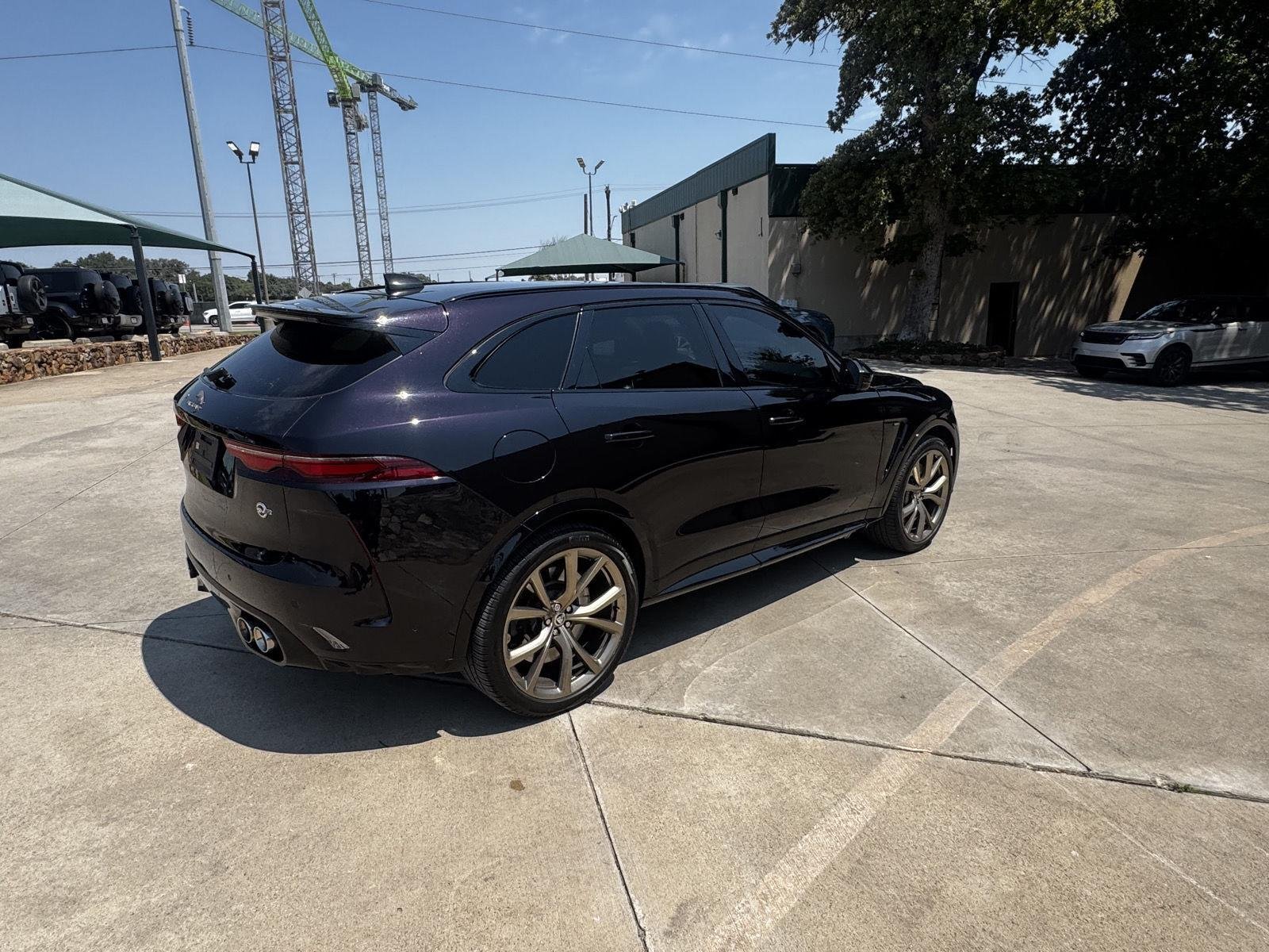 Used 2023 Midnight Amethyst Gloss Jaguar SVR V8 1988 Edition image 8