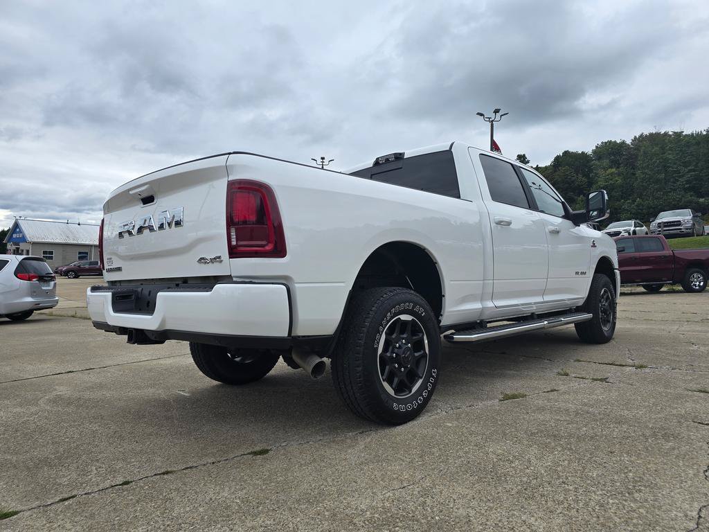 Used 2025 Bright White Clearcoat Ram Laramie image 3