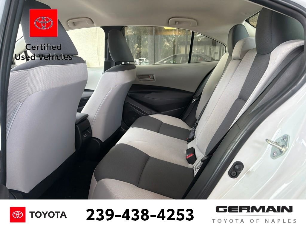 Certified Used 2023 White Toyota LE image 12