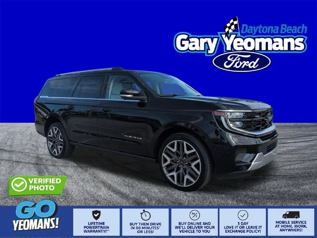 New 2026 Black Ford Platinum image 1