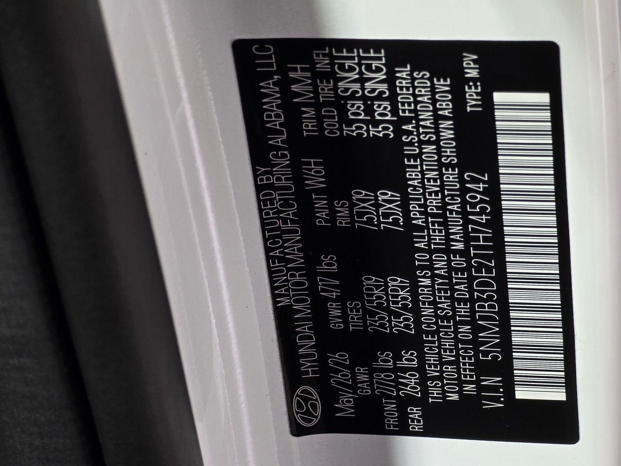 New 2026 White Pearl Hyundai SEL Plus FWD image 34