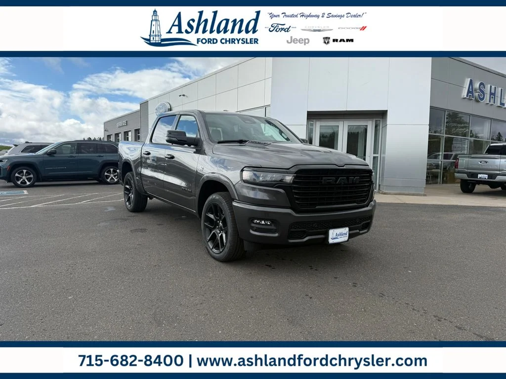 New 2026 Granite Crystal Metallic Clear-Coat Exterior Paint RAM Laramie image 1