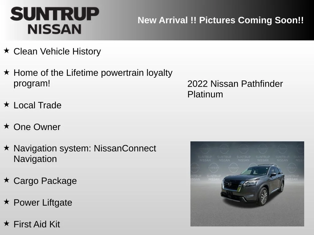 Used 2022 Gray Nissan Platinum image 6