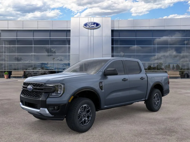New 2025 Azure Gray Metallic Tri-coat Ford XLT image 23