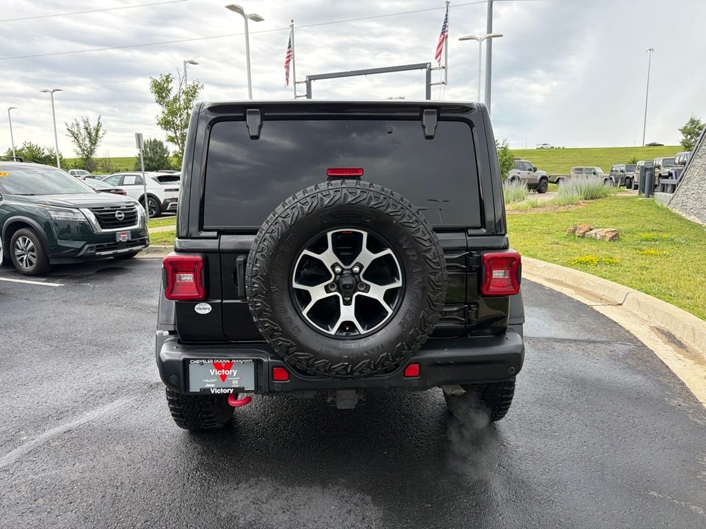 Used 2021 Black Jeep Unlimited Rubicon image 6